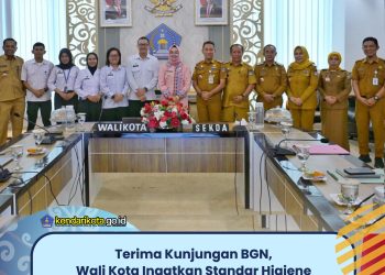 Terima Kunjungan BGN, Wali Kota Ingatkan Standar Higiene hingga Pemberdayaan UMKM Lokal
