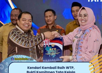 Kendari Cetak WTP ke-14, Bukti Komitmen Tata Kelola Keuangan Daerah