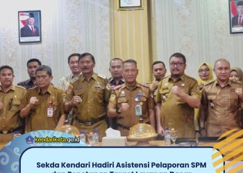 Sekda Kendari Hadiri Asistensi Pelaporan SPM dan Penetapan Target Layanan Dasar anggaran Tahun 2026