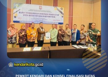 Pemkot Kendari dan Konsel Finalisasi Batas Wilayah, Kemendagri Pimpin Penetapan Kartometrik