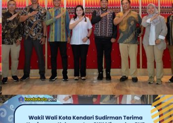 Wakil Wali Kota Kendari Sudirman Terima Kunjungan Kehormatan SKK Migas dan PHE Sulawesi Melati