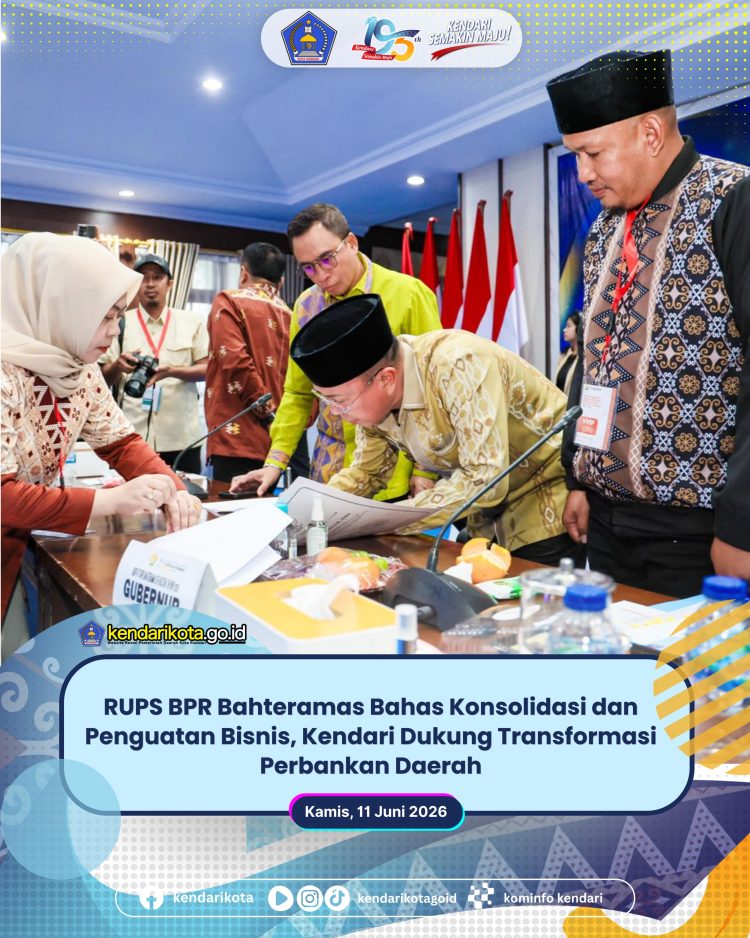 RUPS BPR Bahteramas Bahas Konsolidasi dan Penguatan Bisnis, Kendari Dukung Transformasi Perbankan Daerah
