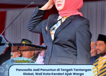 Pancasila Jadi Penuntun di Tengah Tantangan Global, Wali Kota Kendari Ajak Warga Perkuat Persatuan