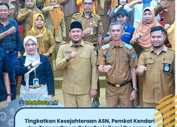 Tingkatkan Kesejahteraan ASN, Pemkot Kendari dan Taspen Group Gelar Sosialisasi Program & Literasi Keuangan