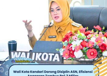 Wali Kota Kendari Dorong Disiplin ASN, Efisiensi Anggaran Tembus Rp1,3 Miliar