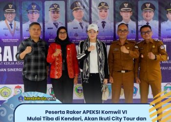 Peserta Raker APEKSI Komwil VI Mulai Tiba di Kendari, Akan Ikuti City Tour dan Kunjungan Bank Sampah