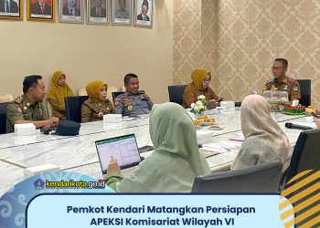 Pemkot Kendari Matangkan Persiapan APEKSI Komisariat Wilayah VI
