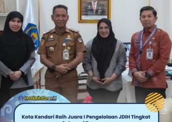 Kota Kendari Raih Juara I Pengelolaan JDIH Tingkat Sulawesi Tenggara