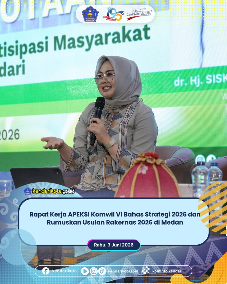 Rapat Kerja APEKSI Komwil VI Bahas Strategi 2026 dan Rumuskan Usulan Rakernas 2026 di Medan
