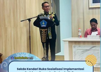 Sekda Kendari Buka Sosialisasi Implementasi Perizinan Berusaha Berbasis Risiko dan Sensus Ekonomi 2026