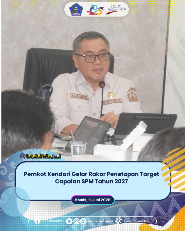 Pemkot Kendari Gelar Rakor Penetapan Target Capaian SPM Tahun 2027