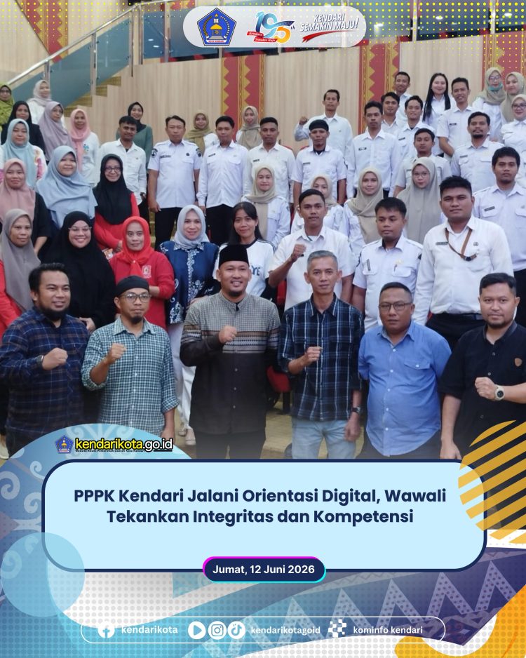 PPPK Kendari Jalani Orientasi Digital, Wawali Tekankan Integritas dan Kompetensi