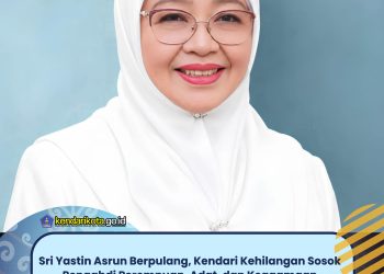Sri Yastin Asrun Berpulang, Kendari Kehilangan Sosok Pengabdi Perempuan, Adat, dan Keagamaan