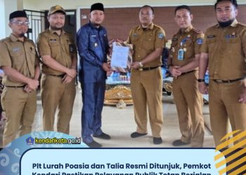 Plt Lurah Poasia dan Talia Resmi Ditunjuk, Pemkot Kendari Pastikan Pelayanan Publik Tetap Berjalan Optimal