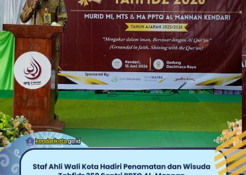 Staf Ahli Wali Kota Hadiri Penamatan dan Wisuda Tahfidz 350 Santri PPTQ Al-Mannan