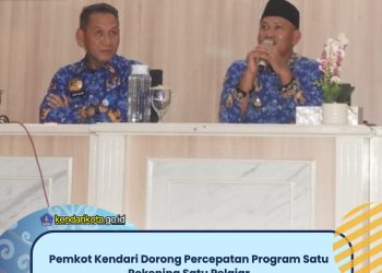 Pemkot Kendari Dorong Percepatan Program Satu Rekening Satu Pelajar