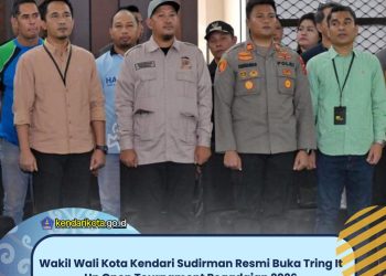 Wakil Wali Kota Kendari Sudirman Resmi Buka Tring It Up Open Tournament Pegadaian 2026