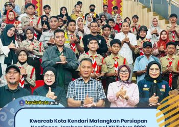Kwarcab Kota Kendari Matangkan Persiapan Kontingen Jambore Nasional XII Tahun 2026