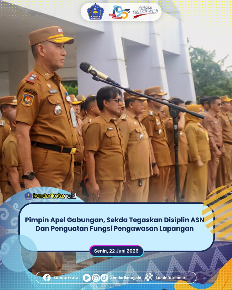 Pimpin Apel Gabungan, Sekda Tegaskan Disiplin ASN Dan Penguatan Fungsi Pengawasan Lapangan