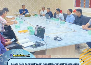 Sekda Kota Kendari Pimpin Rapat Koordinasi Penyelesaian Status Lahan Reservoir PDAM
