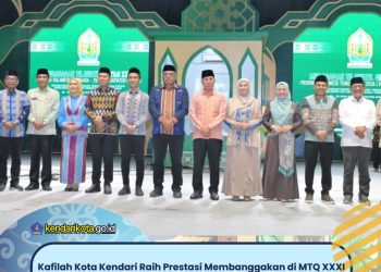 Kafilah Kota Kendari Raih Prestasi Membanggakan di MTQ XXXI Tingkat Provinsi di Konawe