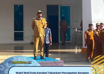 Wakil Wali Kota Kendari Tekankan Percepatan Serapan Anggaran dan Peran Aktif ASN dalam Menjaga Kebersihan Kota