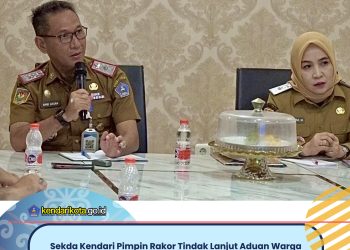 Sekda Kendari Pimpin Rakor Tindak Lanjut Aduan Warga Terkait Keberadaan Sarang Burung Walet di Kelurahan Tobuuha