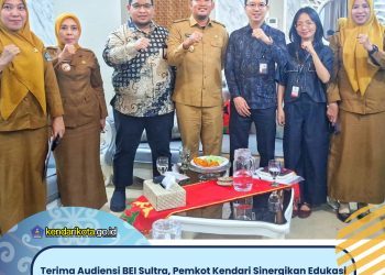 Terima Audiensi BEI Sultra, Pemkot Kendari Sinergikan Edukasi Pasar Modal bagi ASN