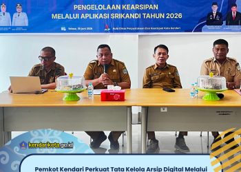 Pemkot Kendari Perkuat Tata Kelola Arsip Digital Melalui Workshop Pengelolaan Arsip Berbasis Aplikasi Srikandi