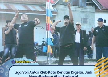 Liga Voli Antar Klub Kota Kendari Digelar, Jadi Ajang Berburu Atlet Berbakat