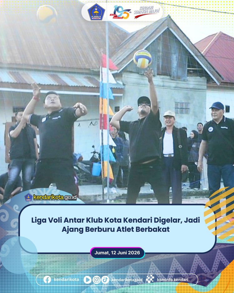 Liga Voli Antar Klub Kota Kendari Digelar, Jadi Ajang Berburu Atlet Berbakat