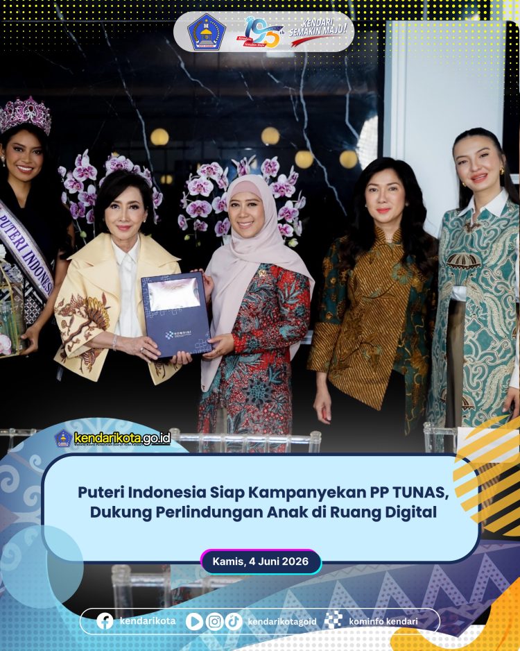 Puteri Indonesia Siap Kampanyekan PP TUNAS, Dukung Perlindungan Anak di Ruang Digital