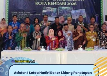 Asisten I Setda Hadiri Rakor Sidang Penetapan Cagar Budaya Kota Kendari Tahun 2026