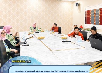 Pemkot Kendari Bahas Draft Revisi Perwali Retribusi untuk Perkuat Regulasi dan Optimalisasi Pendapatan Daerah