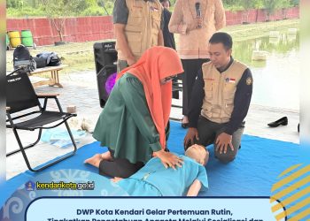DWP Kota Kendari Gelar Pertemuan Rutin, Tingkatkan Pengetahuan Anggota Melalui Sosialisasi dan Simulasi Bantuan Hidup Dasar