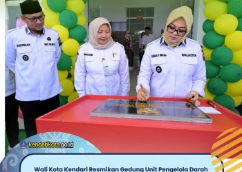 Wali Kota Kendari Resmikan Gedung Unit Pengelola Darah RSUD, Perkuat Layanan Transfusi Darah bagi Masyarakat