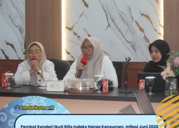 Pemkot Kendari Ikuti Rilis Indeks Harga Konsumen, Inflasi Juni 2026 Tercatat 1,50 Persen