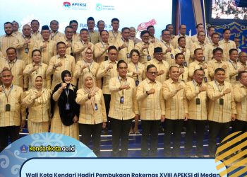 Wali Kota Kendari Hadiri Pembukaan Rakernas XVIII APEKSI di Medan, Fokus pada Implementasi Nyata dan Digitalisasi