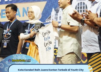 Kota Kendari Raih Juara Konten Terbaik di Youth City Changers APEKSI 2026, Gaharu Intra Binjani Harumkan Nama Daerah