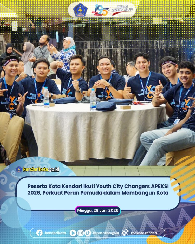 Peserta Kota Kendari Ikuti Youth City Changers APEKSI 2026, Perkuat Peran Pemuda dalam Membangun Kota