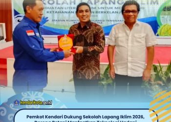 Pemkot Kendari Dukung Sekolah Lapang Iklim 2026, Dorong Petani Manfaatkan Teknologi Hadapi Perubahan Iklim