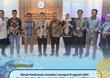 Dinas Perikanan Kendari Jemput Program KKP, Konsultasikan Penguatan Budidaya hingga Hilirisasi Produk Perikanan