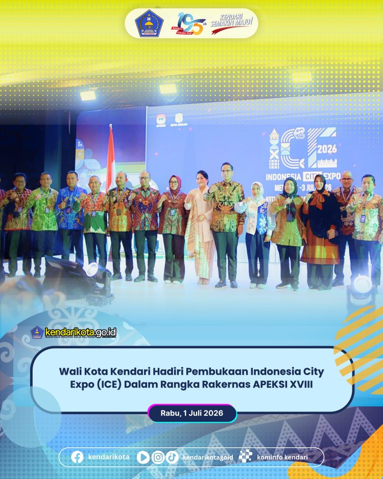 Wali Kota Kendari Hadiri Pembukaan Indonesia City Expo (ICE) Dalam Rangka Rakernas APEKSI XVIII