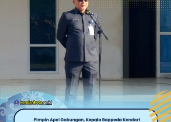 Pimpin Apel Gabungan, Kepala Bappeda Kendari Tekankan Disiplin Laporan Keuangan dan Akselerasi RKPD