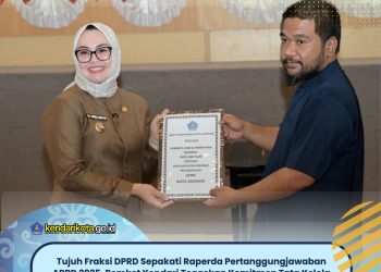 Tujuh Fraksi DPRD Sepakati Raperda Pertanggungjawaban APBD 2025, Pemkot Kendari Tegaskan Komitmen Tata Kelola Keuangan yang Akuntabel