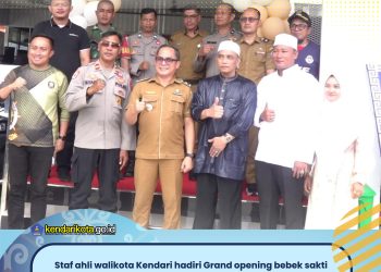 Staf ahli walikota Kendari hadiri Grand opening bebek sakti Kendari Boulevard