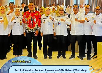 Pemkot Kendari Perkuat Penerapan SPM Melalui Workshop, Dorong Pelayanan Dasar Semakin Berkualitas