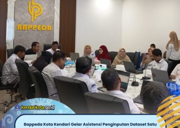 Bappeda Kota Kendari Gelar Asistensi Penginputan Dataset Satu Data Indonesia, Perkuat Kualitas Data Pembangunan Daerah