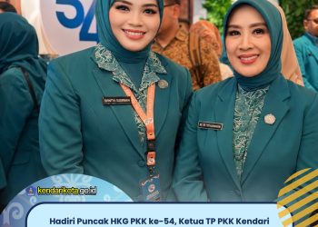 Hadiri Puncak HKG PKK ke-54, Ketua TP PKK Kendari Perkuat Komitmen Wujudkan Indonesia Emas 2045
