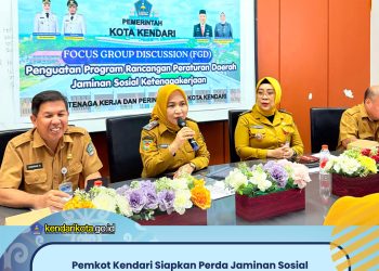 Pemkot Kendari Siapkan Perda Jaminan Sosial Ketenagakerjaan, Pekerja Rentan Jadi Prioritas Perlindungan